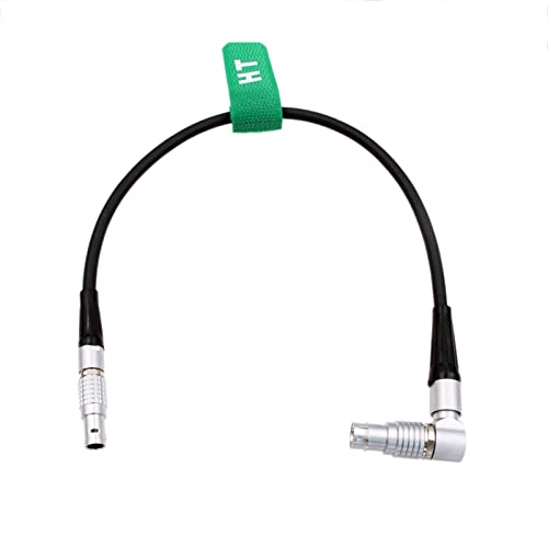 Power Cable for DJI Monitor Video Transmitter Ronin 4D Camera 2 Pin to Rotate Right Angle 6 Pin 50cm 2pin to Right Angle