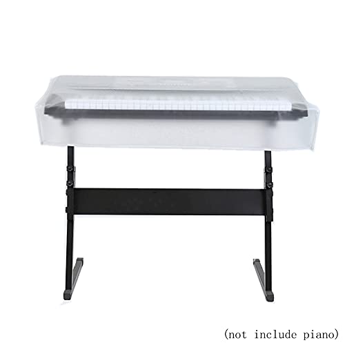 OriGlam Piano Keyboard Dust Cover, Transparent, Waterproof, Fits 61/76/88 Keys
