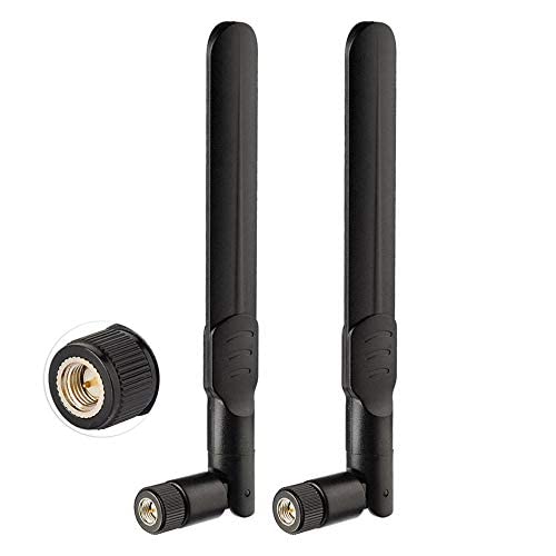 Bingfu 4G LTE Antenna for Spypoint Flex Moultrie Edge Covert Spartan 4PCS | SMA Cellular Antennae Replacement Compatible with Spypoint Flex Flex-S Flex-Dark Flex-Plus Flex-M G-36 LM2 Cell-Link Camera [SMA]-Male 4G Antenna 4Pack