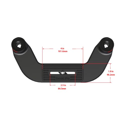 Sealife SL9908 Flex-Connect Ultra Curved Dual Tray Designed for SeaLife SportDiver Housing and Wider Underwater Cameras