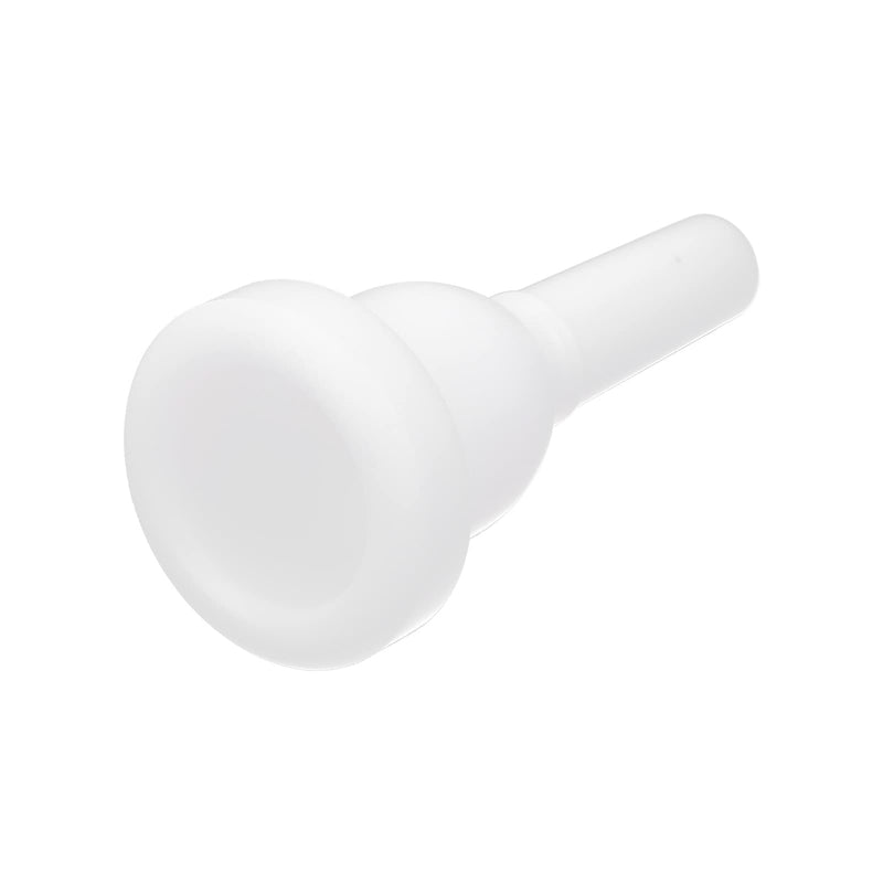Trombone Mouthpiece, White Professonal Pure Sound Labor‑Saving ABS Plastic Trombones Mouth for Players for Wind Instrument for Performance for Practice