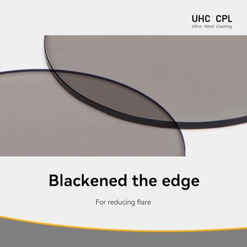 NiSi 52mm UHC CPL, Circular Polarizing Filter, Ultra-Hard Coating