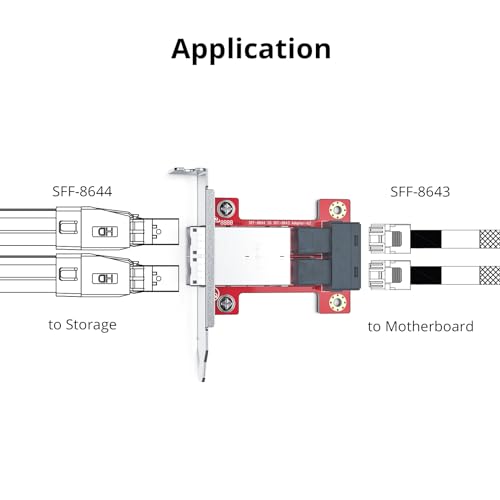 10Gtek 8643/8643-0.5m + 8643/8644 Adapter