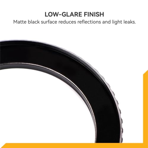 NiSi Brass Pro 58mm to 62mm Step-Up Ring, Converts 58 Lens to 62 Filter 58-62mm