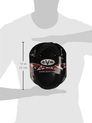 EVH Premium 14-Feet Oxygen Free Copper Instrument Cable with Two Straight-End Switchcraft Plugs