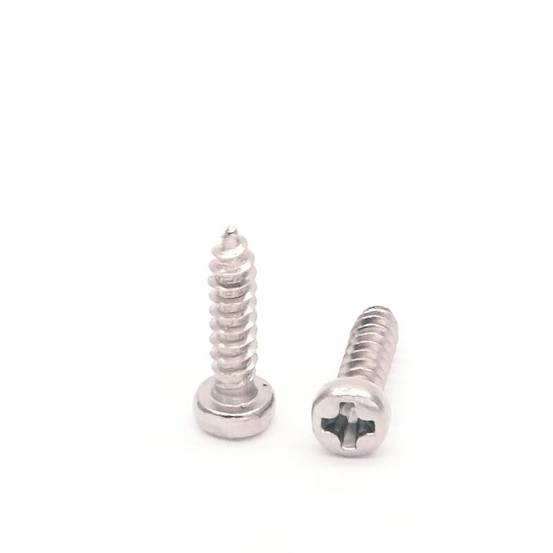 Tuning Peg Tuning Key Screws Machine Heads Guitar Tuner Mounting Screws for Electric/Acoustic Guitar Bass 11 x 2 mm (Chrome 50 Pack) Chrome 50 Pack