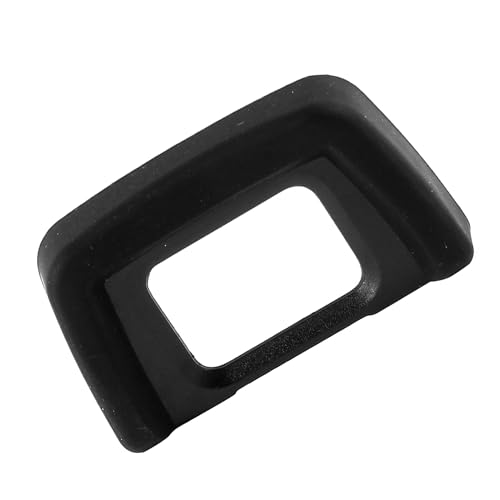 uxcell Camera Lens Eyecup Cup, Rubber Soft Viewfinder Camera Protector DK-24 Eyecup Eyepiece Replacement for Nikon D3000 D5000 DSLR, Black