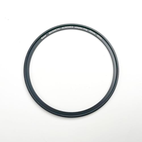 Kase Magnetic Adapter Set - 58mm Filter Magnetic Adapter and 58mm Lens Magnetic Adapter(Have Thread),Compatible with Revolution/Skyeye Magnetic Filters and Traditional Threaded Circular Filter