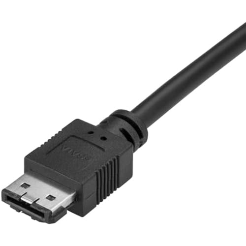 StarTech.com USB C to eSATA Cable - 3 ft / 1m - 5Gbp - for HDD/SSD/ODD - External Hard Drive Adapter - USB 3.0 to eSATA Converter (USB3C2ESAT3) | External hard drive adapter, USB 3.0/3.2 Gen 1, Thunderbolt 3 compatible, USB Powered, Drive cloning and b...