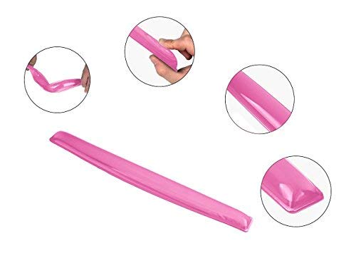 ABRONDA Gel Keyboard Wrist Rest Pad - Gel Keyboard Wrist Rest Pad | Wrist Rest Support for Office Gaming Computer Laptop Ergonomic Comfortable Pain Relief- Pink Pink Keyboard Pad