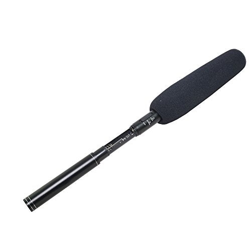 Ruittos Camera Microphone 14inch Long Shotgun Mic for Video Recording