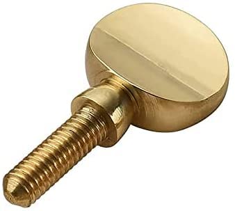 2Pcs Sax Neck Screw Tightening Attach Screw Brass Musical Instrument Parts for Soprano Alto Tenor Saxophone Golden Thread 4mm