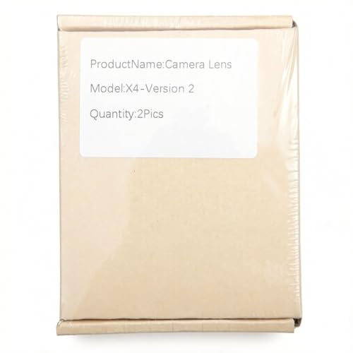 Koulele Replacement Lens for New Insta360 X4 Action Camera Lens Repair Part (X4-version2-1pic) Ver2-1 Pic
