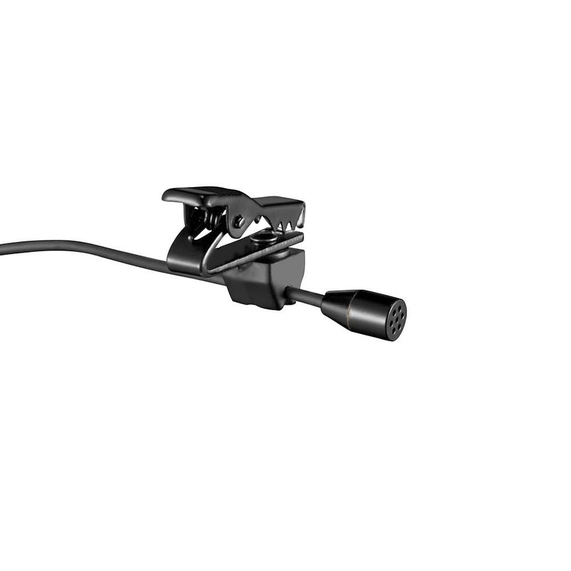 Joby Wavo Lav PRO Professional Lavalier Microphone Omnidirectional Wearable with Pro-Grade Miniature Capsule, for Cameras, Easy Clip-On System, Vlogging, Live Streaming, 2.5 m Long Cable, Black Standard