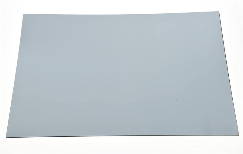 Dopro Uncut 11"x17" DIY Blank Guitar Bass Pickguard Material Sheet Scratch Plate Material Sheet 29x43cm White 1Ply (Cut Your Own Pickguard)