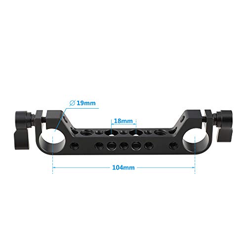 CAMVATE 19mm Dual-Port Rod Clamp Bracket for 19mm Studio System