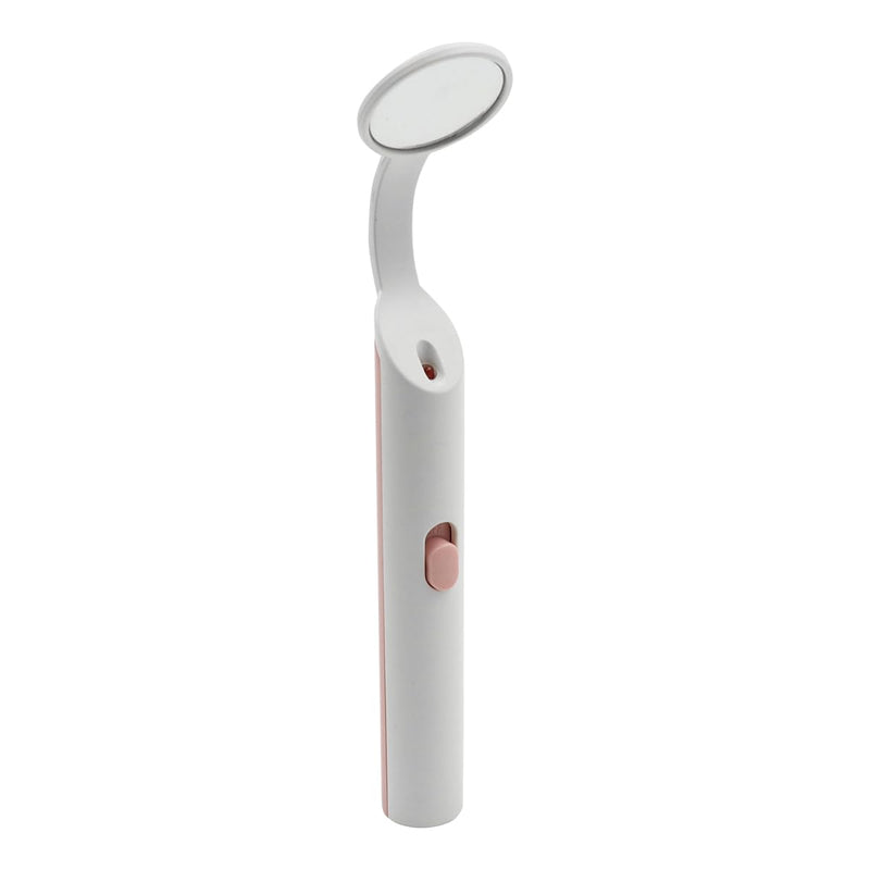Hsthe Sea 2 Piece Dental Mirror with LED Light, Anti-Fog Mouth Mirror for Oral Care