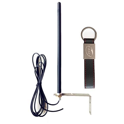 KASER Universal Antenna 433.92 MHz for Garage Door Automatic Door Antenna for Receiver and Automation Complete with Bracket and Shielded Cable