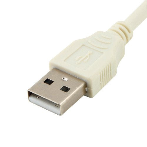 axGear USB Male to Dual PS/2 PS2 Female Cable Mouse Keyboard Adapter Converter