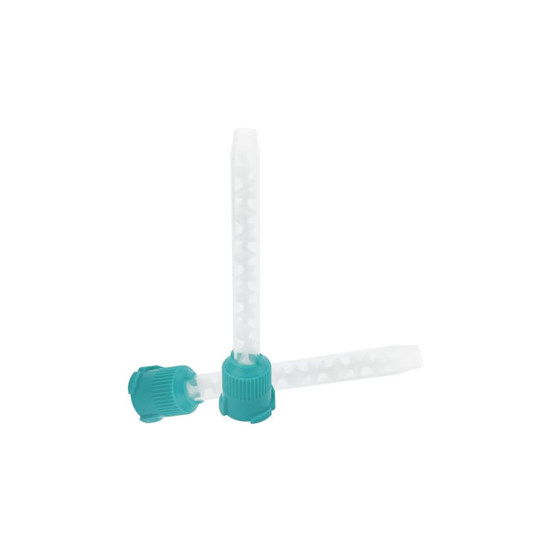 Dental Impression Mixing Tips, YOUYA DENTAL 50pcs Dental Intra Oral Tips for Dentistry Materials Mixing Tube Disposable Silicone Rubber Head Lab Products - Green 50Pcs NT7002-Green