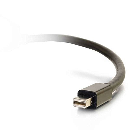C2G Legrand Mini DisplayPort Adapter, DisplayPort to HDMI/VGA/DVI Adapter, 4K Displayport Adapter, Male to Female Adapter Converter, Black Digital Display Adapter, 1 Count, C2G 54341