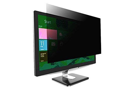 XtremPro 19.1" - 24" Inch (16:9 Aspect Ratio) Privacy Screen Filter for LCD Monitor Viewable Area 60 Degree - Anti Glare/Deep/Spy/Scratch (20") 20"