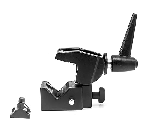 PHOCUS Super Clamp with Standard 5/8" Stud, Ratchet Handle