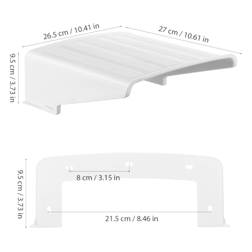 CCTV Camera Rain Cover 10.63 Inch for Dome Bullet Cameras