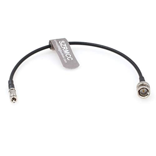 SZRMCC High Density HD Micro BNC to Standard BNC 12G-SDI UHD 4K Video Coaxial Cable (15cm) 15cm