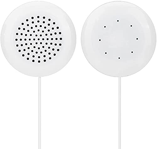 KUJOBUY Pillow Speaker 3.5mm Mini Pillow Speaker Under Pillow Speaker for iPod MP3 Phone Portable CD Podcast Radio Talk Sleep or Hypnosis Speaker