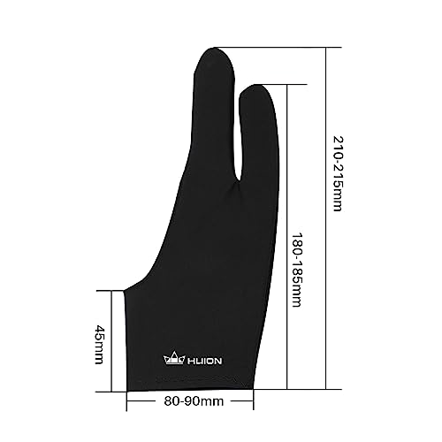 HUION Inspiroy H1060P Graphics Drawing Tablet and Palm Rejection Artist Glove