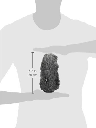 RØDE DeadCat VMP+ Windshield for VideoMic Pro+ Artificial Fur Wind Shield Furry Cover,Grey