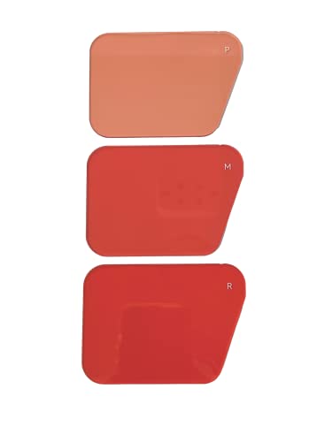 Red Filter 3 Pack for Underwater Photography - Compatible Only with The ProShot Dive & ProShot Touch 2.0 Case. Red, Magenta, and Pink Filter Included. Enhance Your Underwater Photos & Videos.