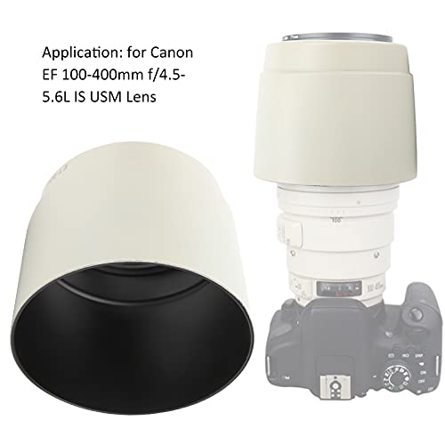 ET83C Camera Lens Hood Reversible for EF 100-400mm f/4.5-5.6L is USM Lens, Prevent Non Imaging Light, Avoid Fog, Scatter Light, Damage