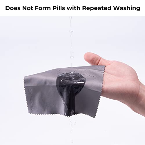 K&F CONCEPT 10 Pack Microfiber Lens Cleaning Cloth,15X18CM,Glasses Cleaner