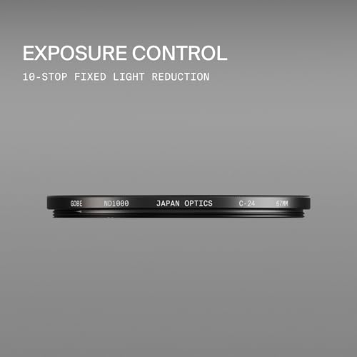 Gobe 67mm ND1000 (10 Stop) ND Lens Filter