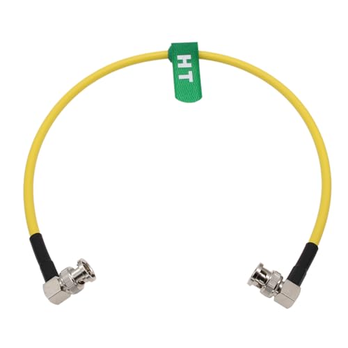 12G 6G 4K SDI Video Cable BNC to BNC for Atomos Ninja V Shogun SmallHD Komodo Sony Venice Camera Monitor Yellow Canare LV-61S 75 ohm 3M