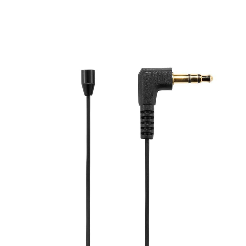 Joby Wavo Lav PRO Professional Lavalier Microphone Omnidirectional Wearable with Pro-Grade Miniature Capsule, for Cameras, Easy Clip-On System, Vlogging, Live Streaming, 2.5 m Long Cable, Black Standard