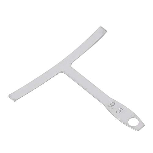 9 Pcs Understring Radius Gauge, Universal Guitar Gauge for Guitar Bass Bridge Fingerboard Saddle 7.25~20 Playing Accessories