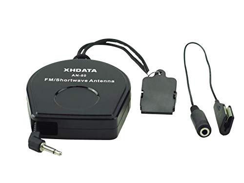 AN-80 Shortwave Reel Antenna FM SW External Antenna Whip Antenna to Improve Signal Reception Suitable for FM SW Radio Small