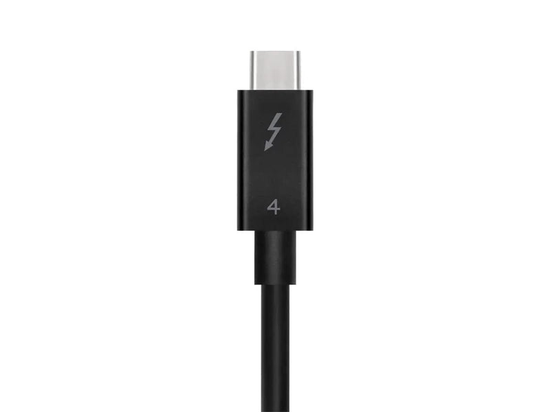 Monoprice Thunderbolt 4 Cable - Intel Certified, 40Gbps, 240 Watts Power Delivery, 8K Ultra HD, 1 Meter, Black