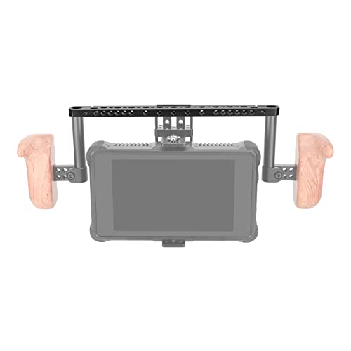 CAMVATE Cross Cheese Bar with 15mm Rod Adapter for Camera Monitor Cage Rig
