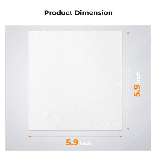 K&F CONCEPT Vacuum Packaging Microfiber Cleaning Cloths X20,for Glasses 20