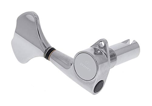 Gotoh GB707 Chrome Bass Machine Heads Set of 4 Inline