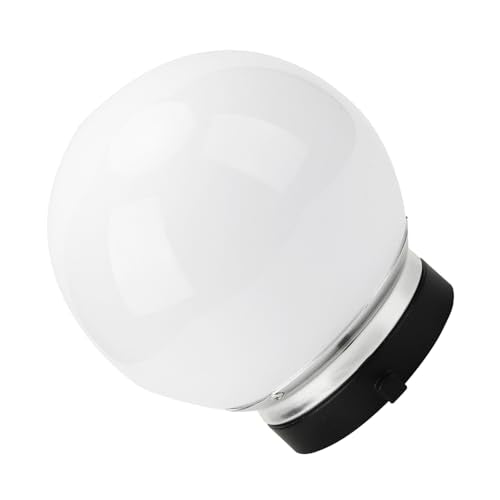 15cm Soft Light Ball, Translucent Flash Lampshade for Bowens Mount Spherical Diffuser Photography Accessory for Portrait Shooting, Advertising Portrait, Art Portrait, etc