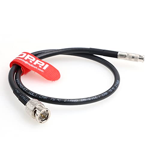 12G Canare BNC Male to High Density Micro BNC HD-SDI Digital Video Cable for Blackmagic Video Assist 5" 12G HDR (50CM) 50CM