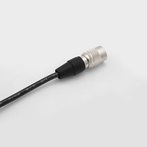 Hirose 4 Pin Male to NP-F970/F750/F570/F550 Dummy Battery Power Cable Compatible with Sony L Series, Atomos Shogun Inferno Ninja, BMPCC 6K Pro, Zoom F6, SmallHD, Portkeys Monitors, 90cm