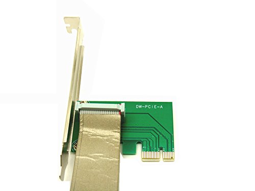 [AUSTRALIA] - Sintech PCI-E Express 1X to PCI 32bits Adapter with 10CM Flex Cable With white Molex power 