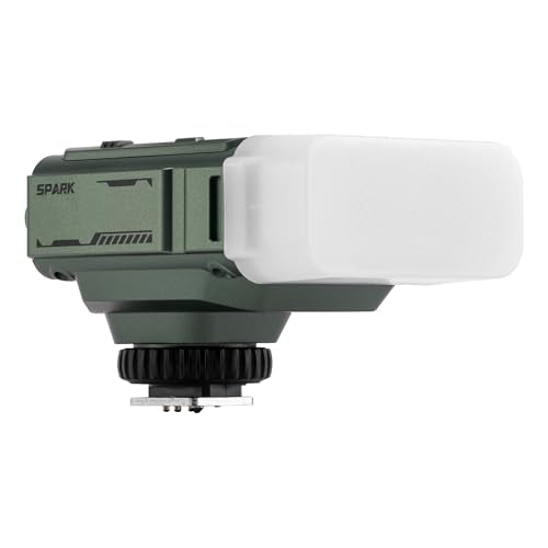 VILTROX Spark Z3 TTL On-Camera Flash for Fujifilm, GN16 Mini Camera Flash Speedlite with 26W Output, 7-Step Manual Flash Control, 1s Fast Recycle, 650 Full-Power Flashes, Softbox Included (Green) Green Z3 TTL Flash for Fujifilm