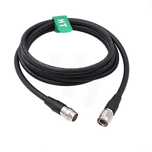Extension Cable 12 Pin Hirose Male to 12-pin Female Jack for Sony Panasonic Camera CCXC-12P DXC-950 990 to Remote Control Unit (2m) 2m